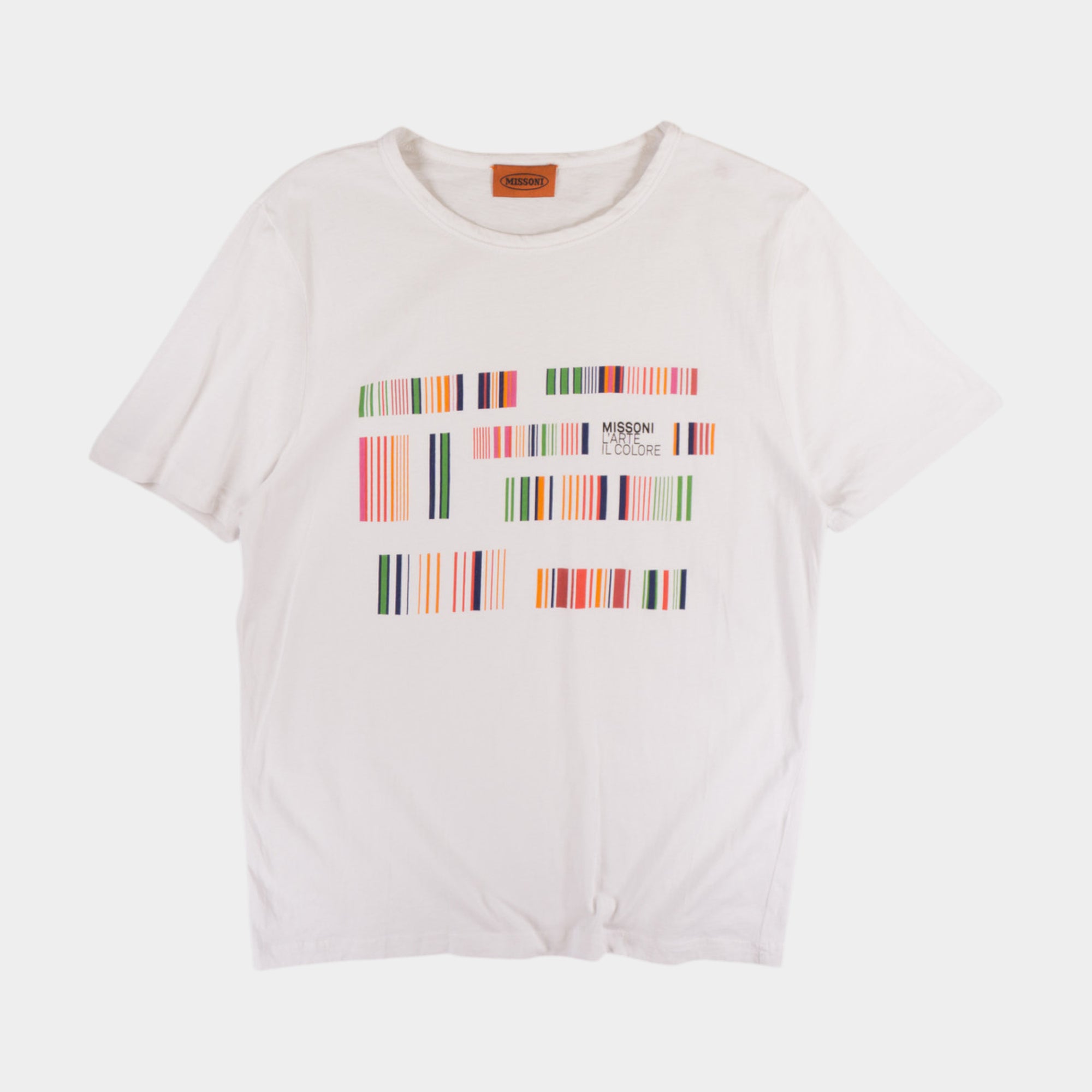 Missoni Бяла Тениска с Графика