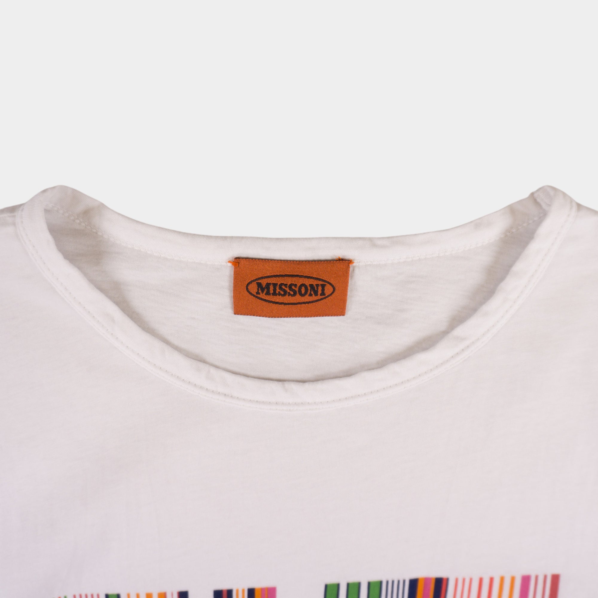 Missoni Бяла Тениска с Графика