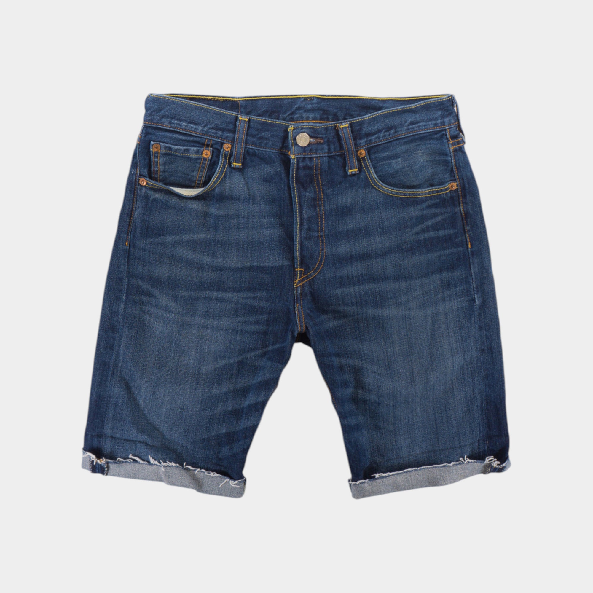 Levis 501 Винтидж Сини Къси Дънки