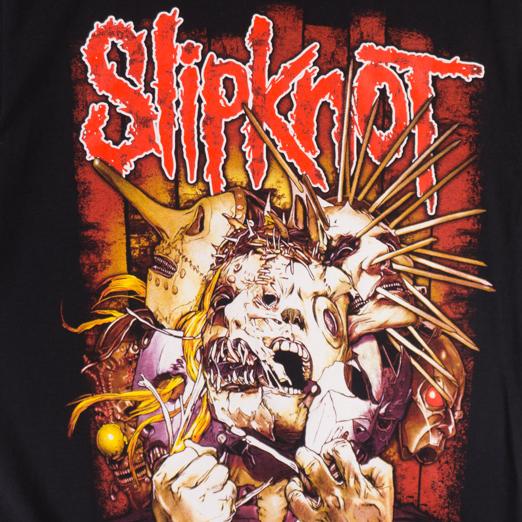 Slipknot Черна Тениска с Графика