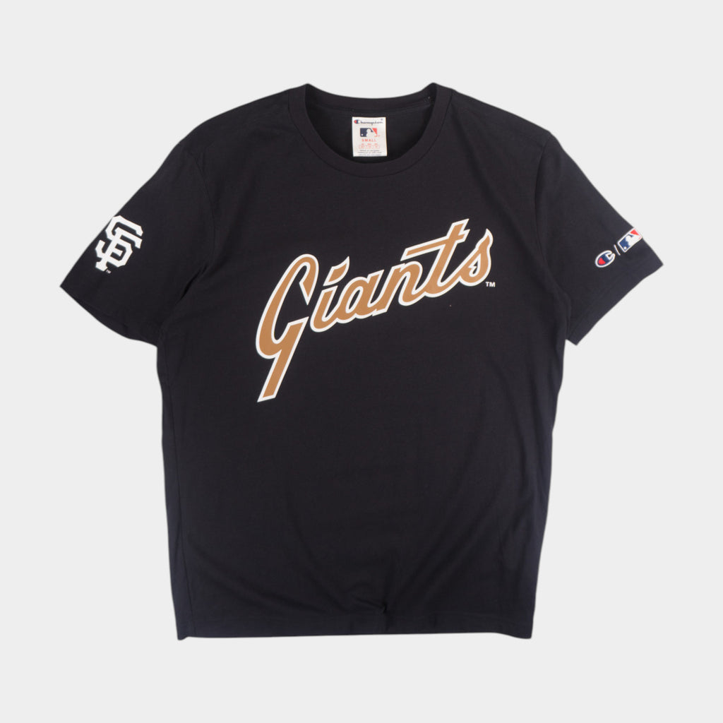 Champion X MLB Giants Черна Тениска с Графика