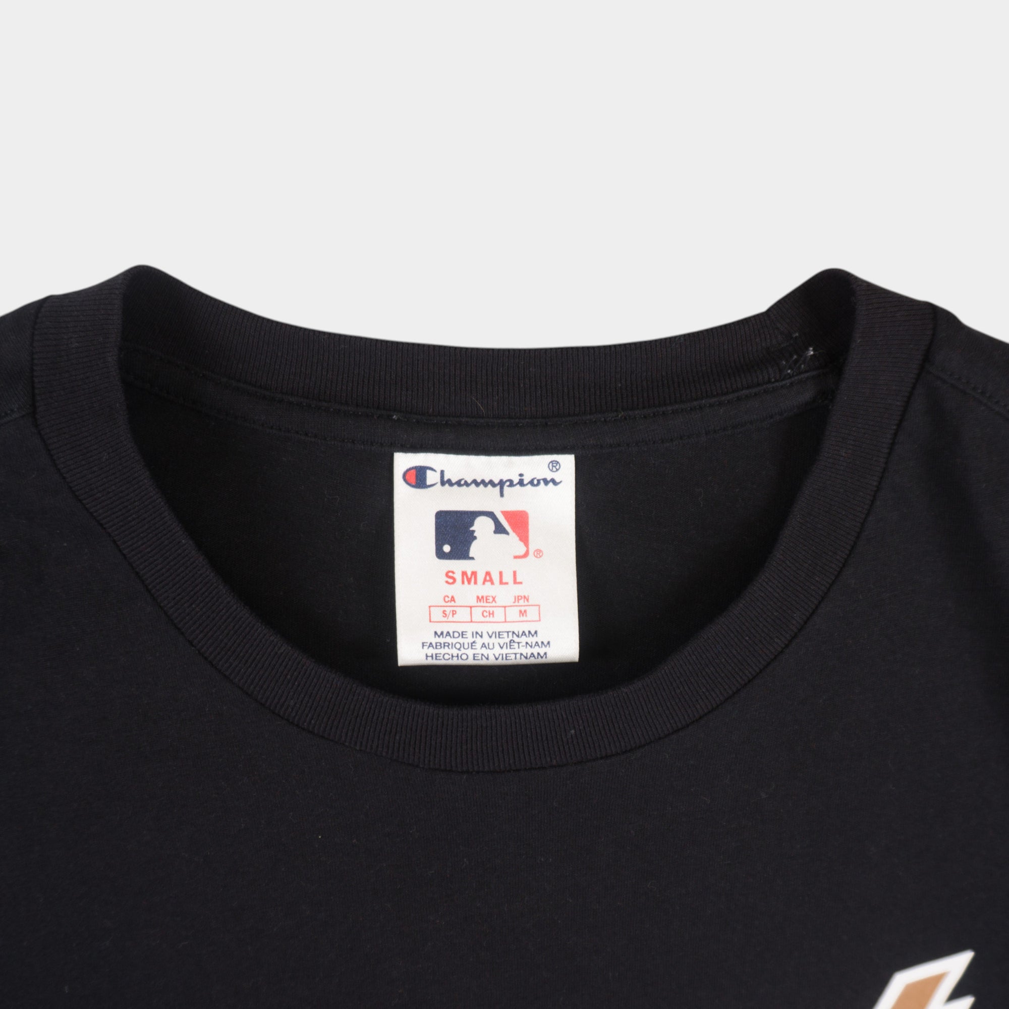 Champion X MLB Giants Черна Тениска с Графика