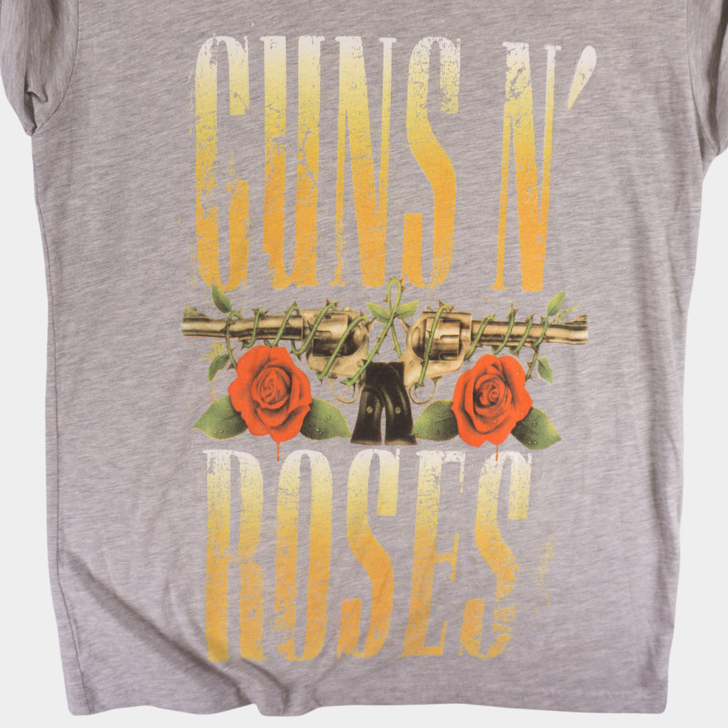 Guns n' Roses Сива Тениска с Графика