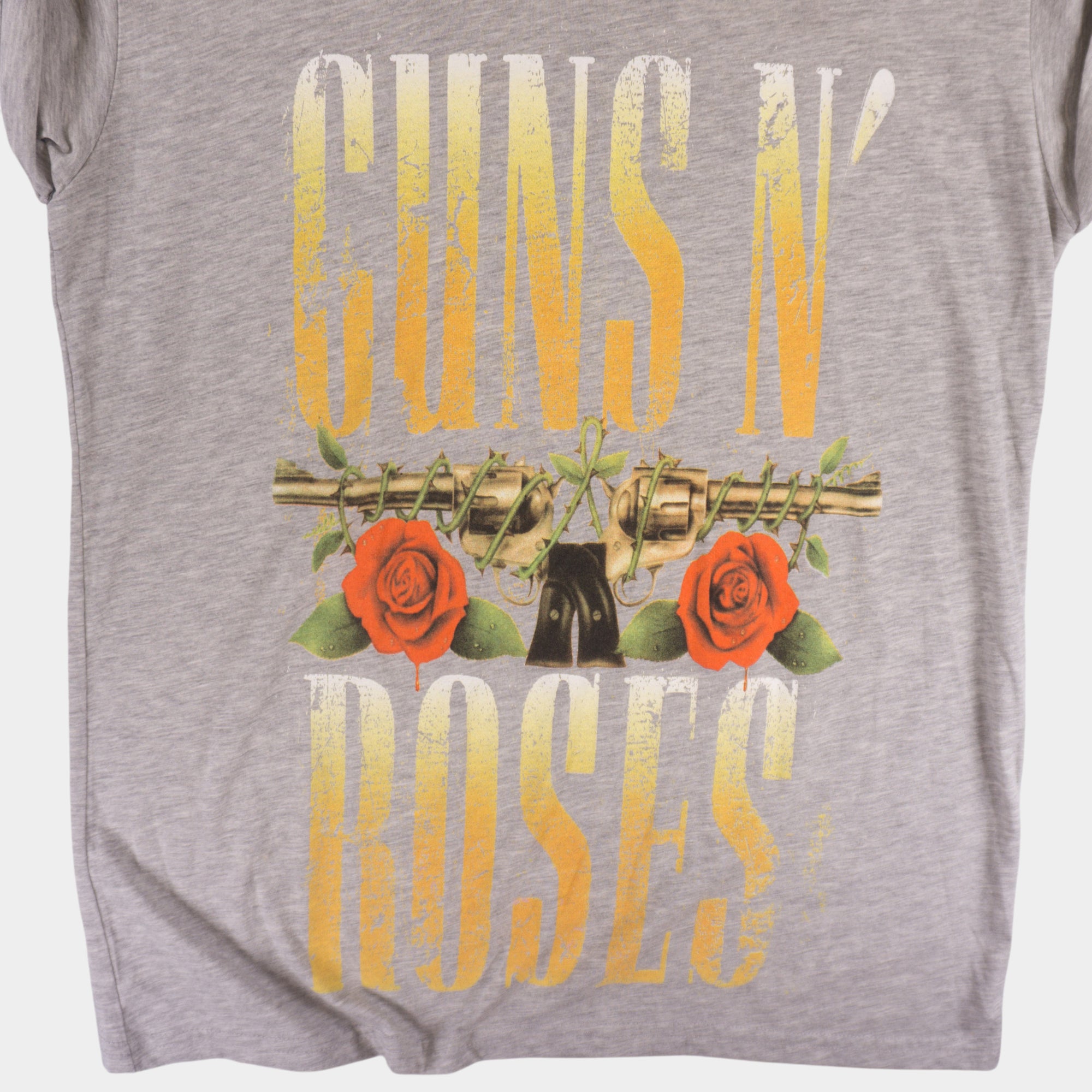Guns n' Roses Сива Тениска с Графика