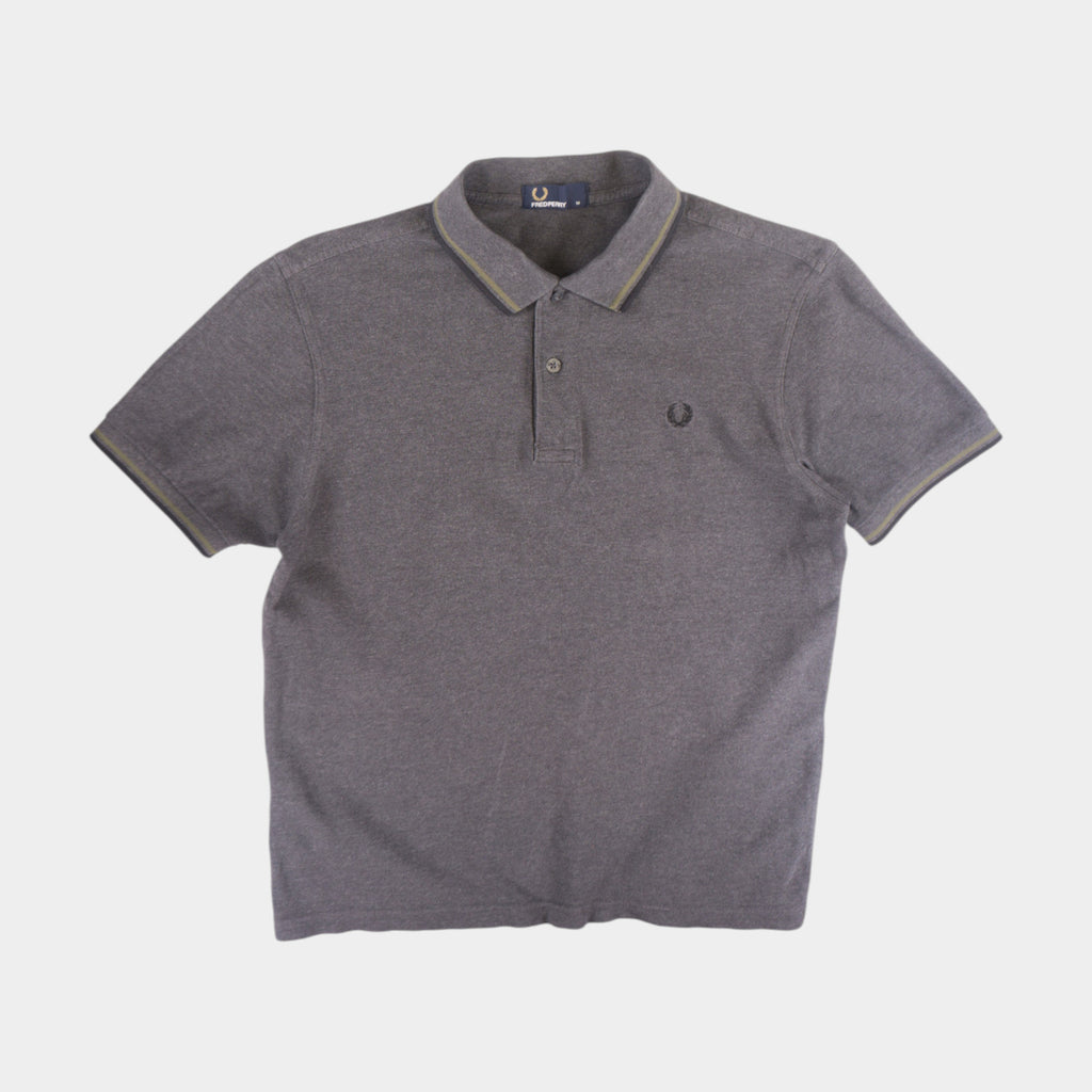 Fred Perry Сива Тениска с Яка