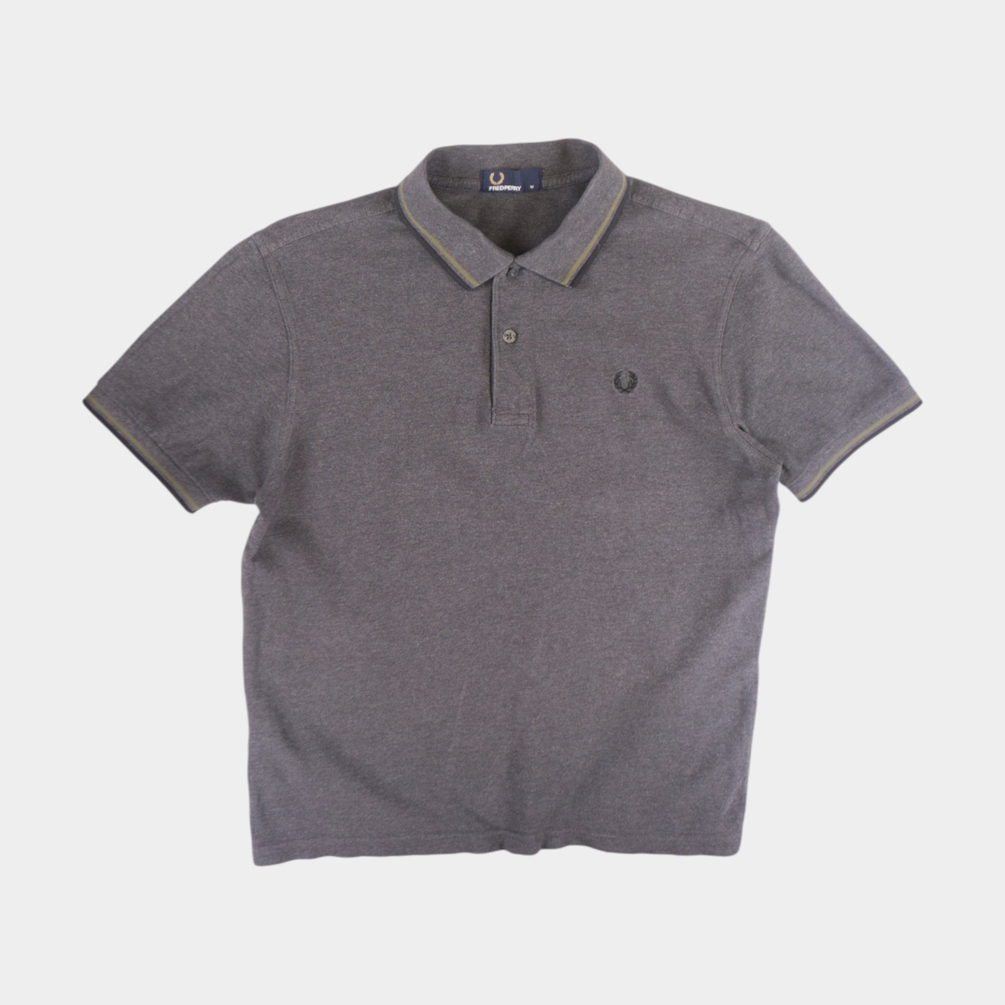 Fred Perry Сива Тениска с Яка