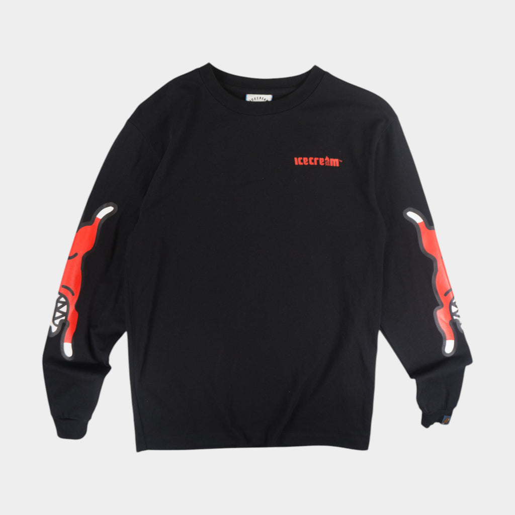 Ice Cream by Billionaire Boys Club Черна Блуза с Графика