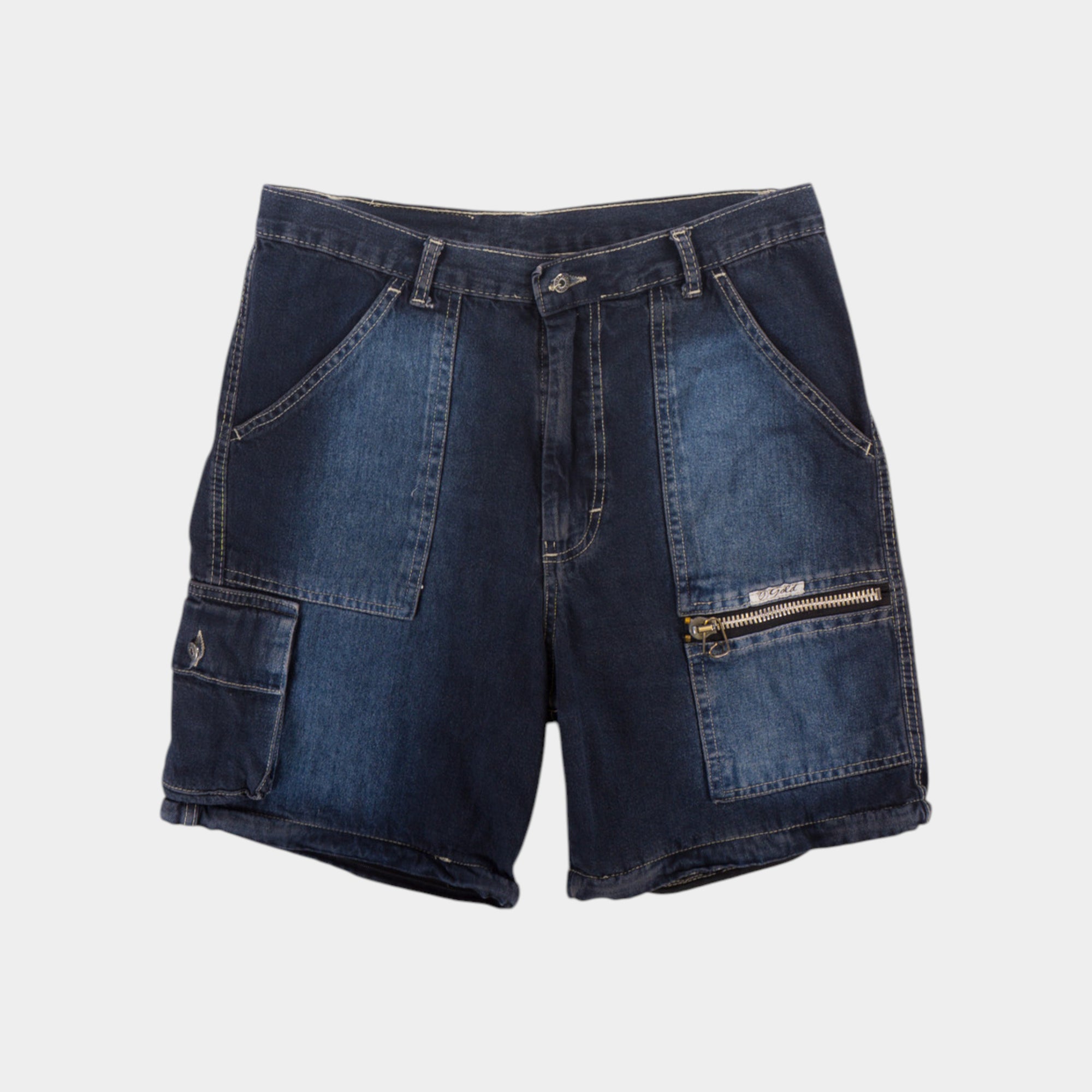 Charme Jeans Винтидж Сини Къси Дънки