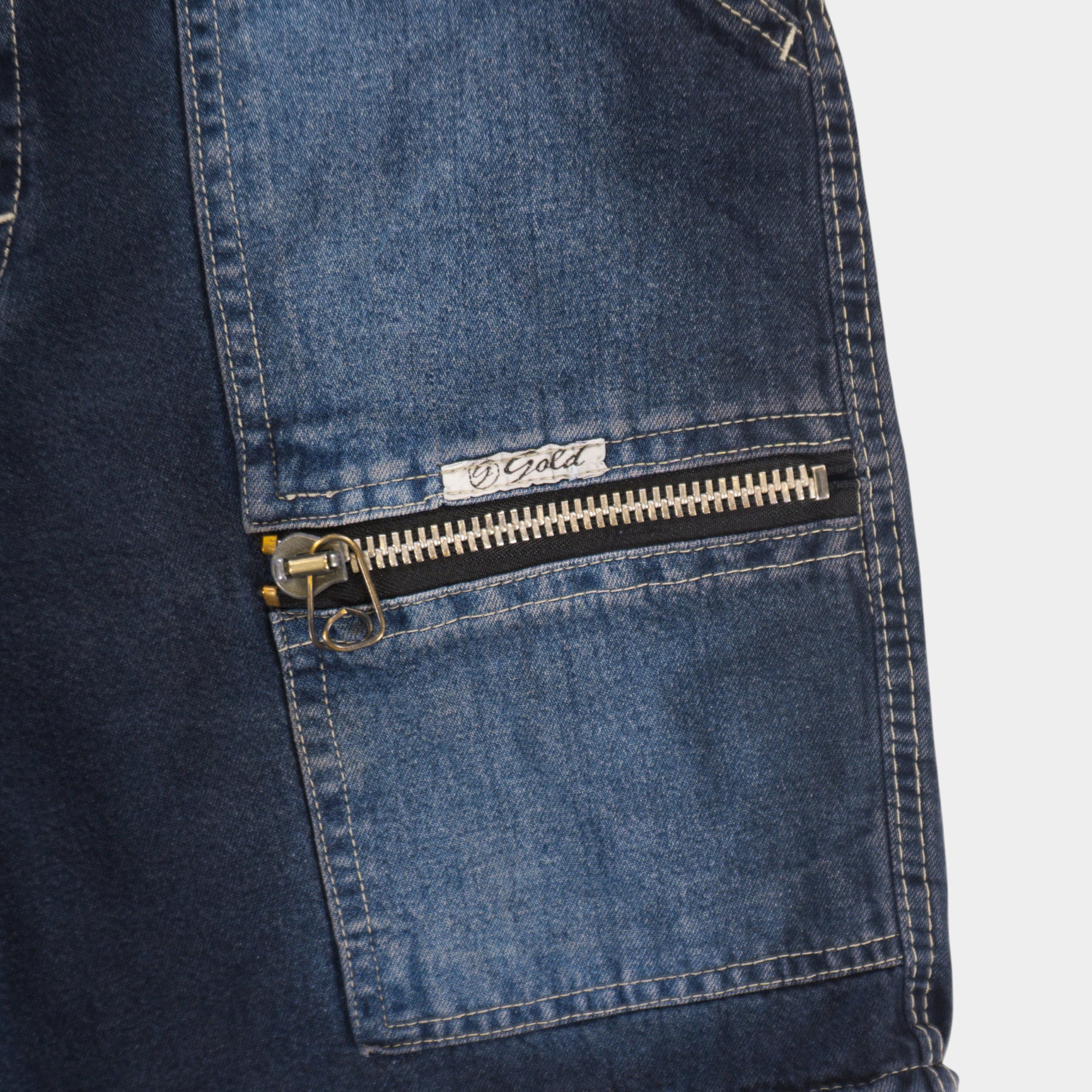 Charme Jeans Винтидж Сини Къси Дънки