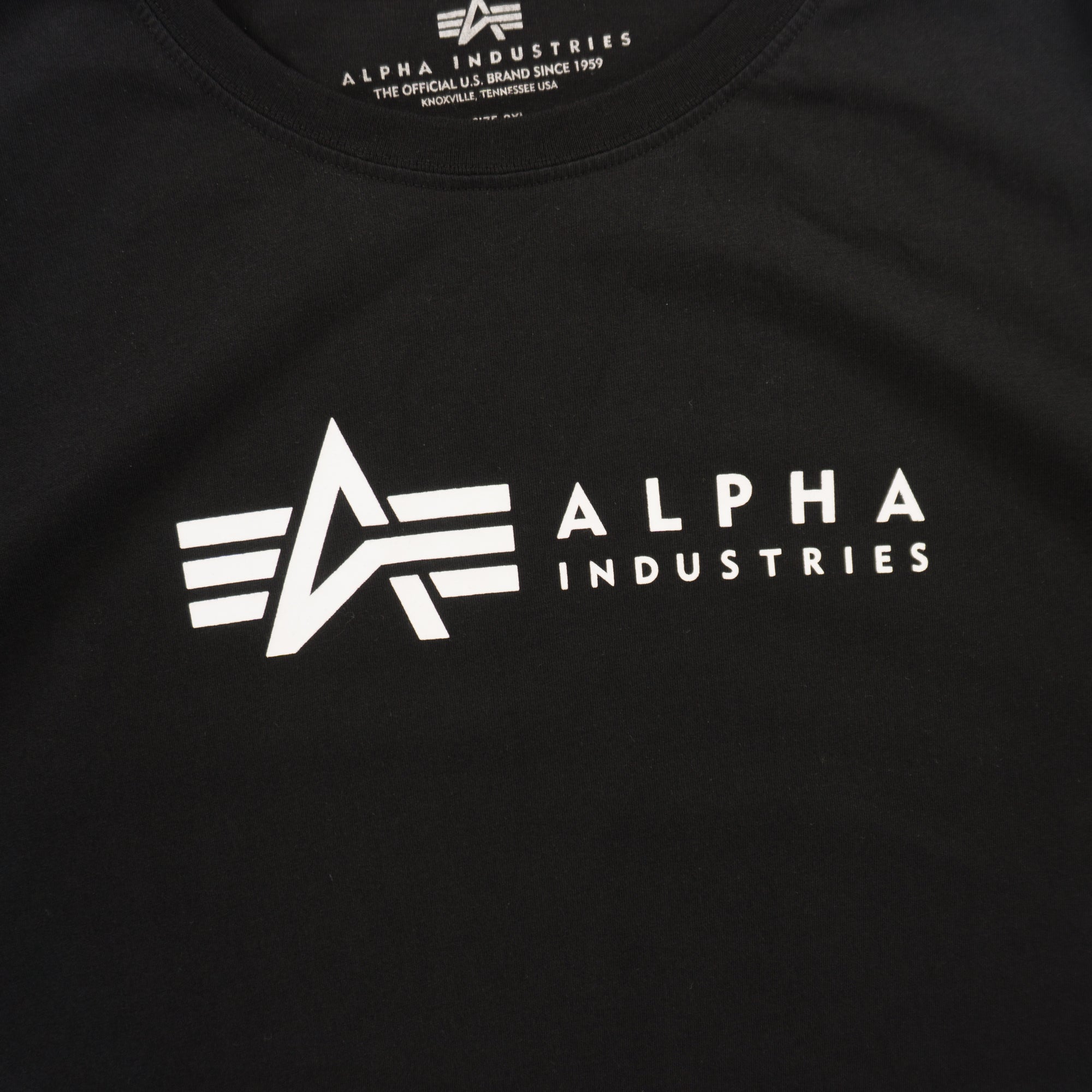 Alpha Industries Черна Тениска