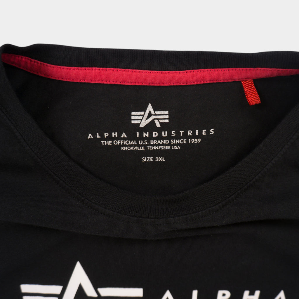 Alpha Industries Черна Тениска