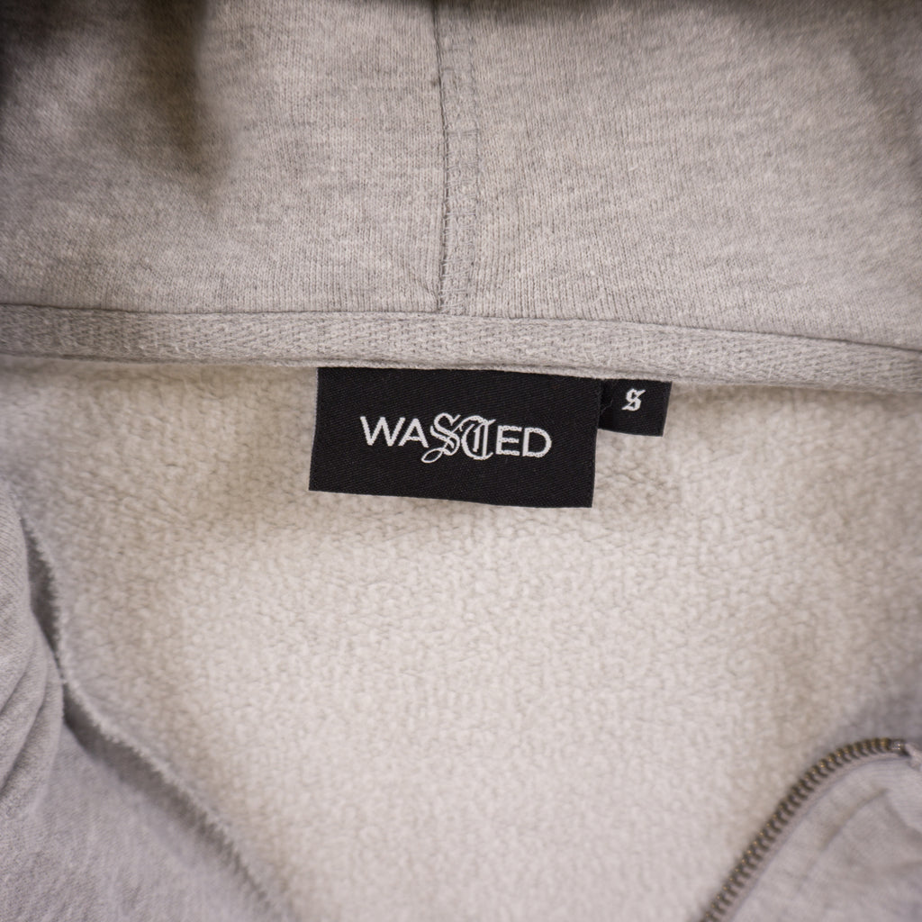 WASTED PARIS Сив Суичър с Цип