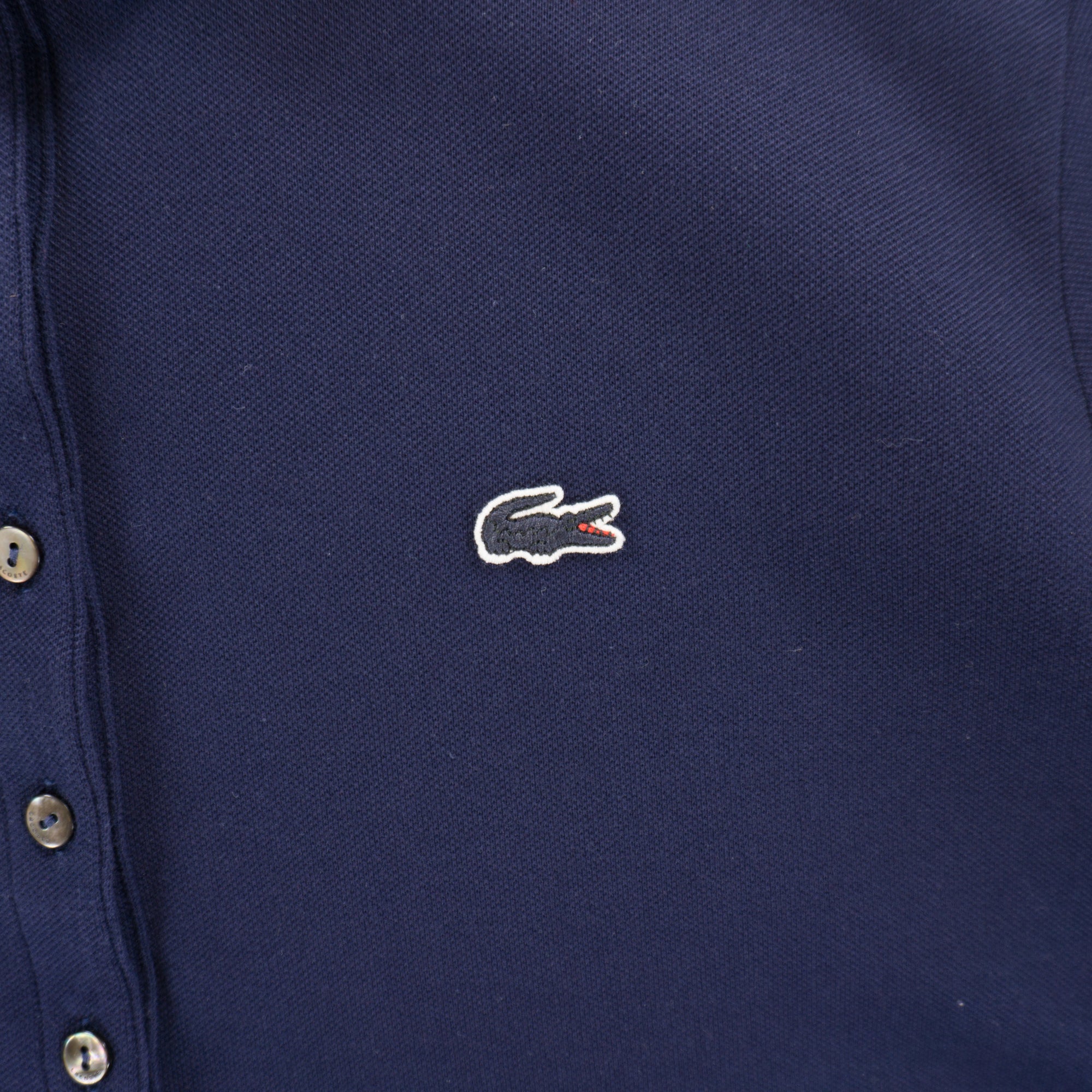 Lacoste Синя Блуза с Яка