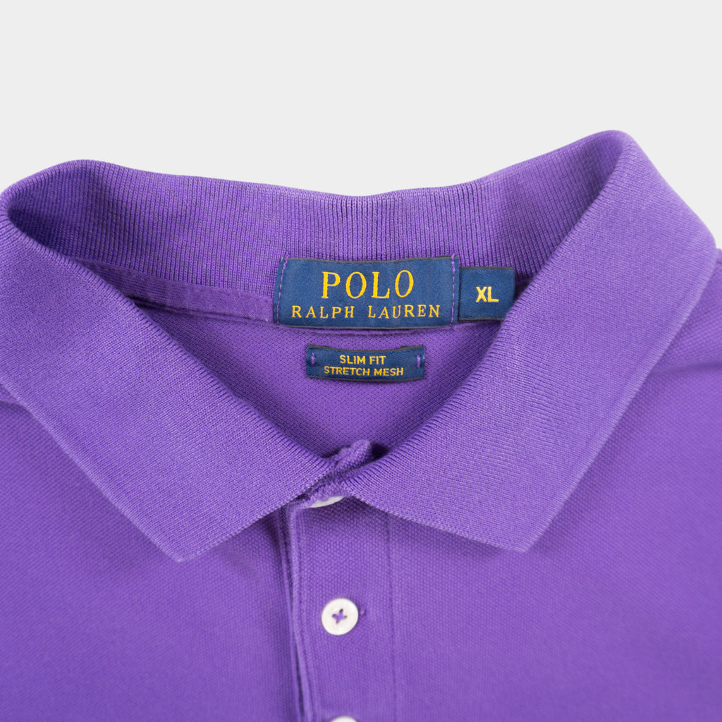 Polo Ralph Lauren Лилава Тениска с Яка