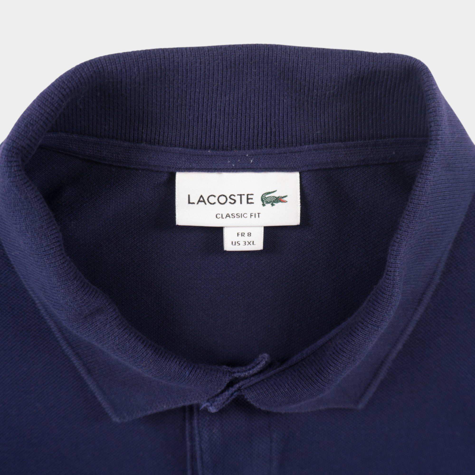 Lacoste Синя Тениска с Яка