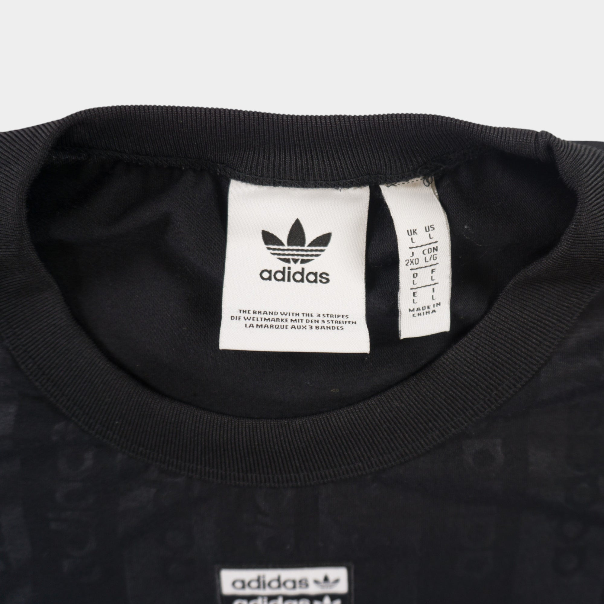 Adidas Originals Черна Тениска