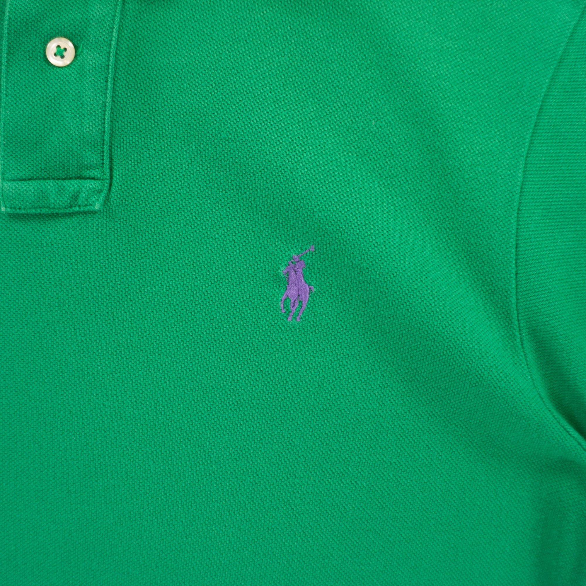 Polo Ralph Lauren Винтидж Зелена Тениска