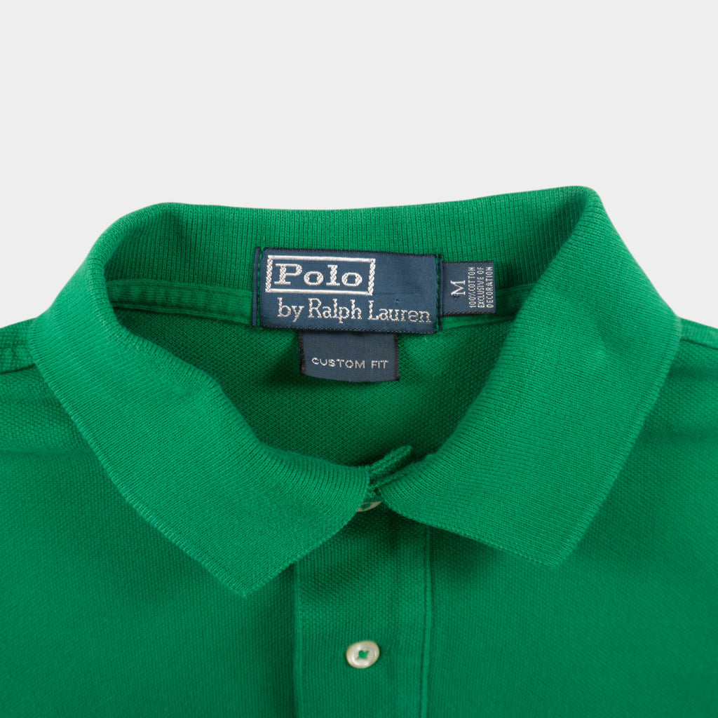 Polo Ralph Lauren Винтидж Зелена Тениска