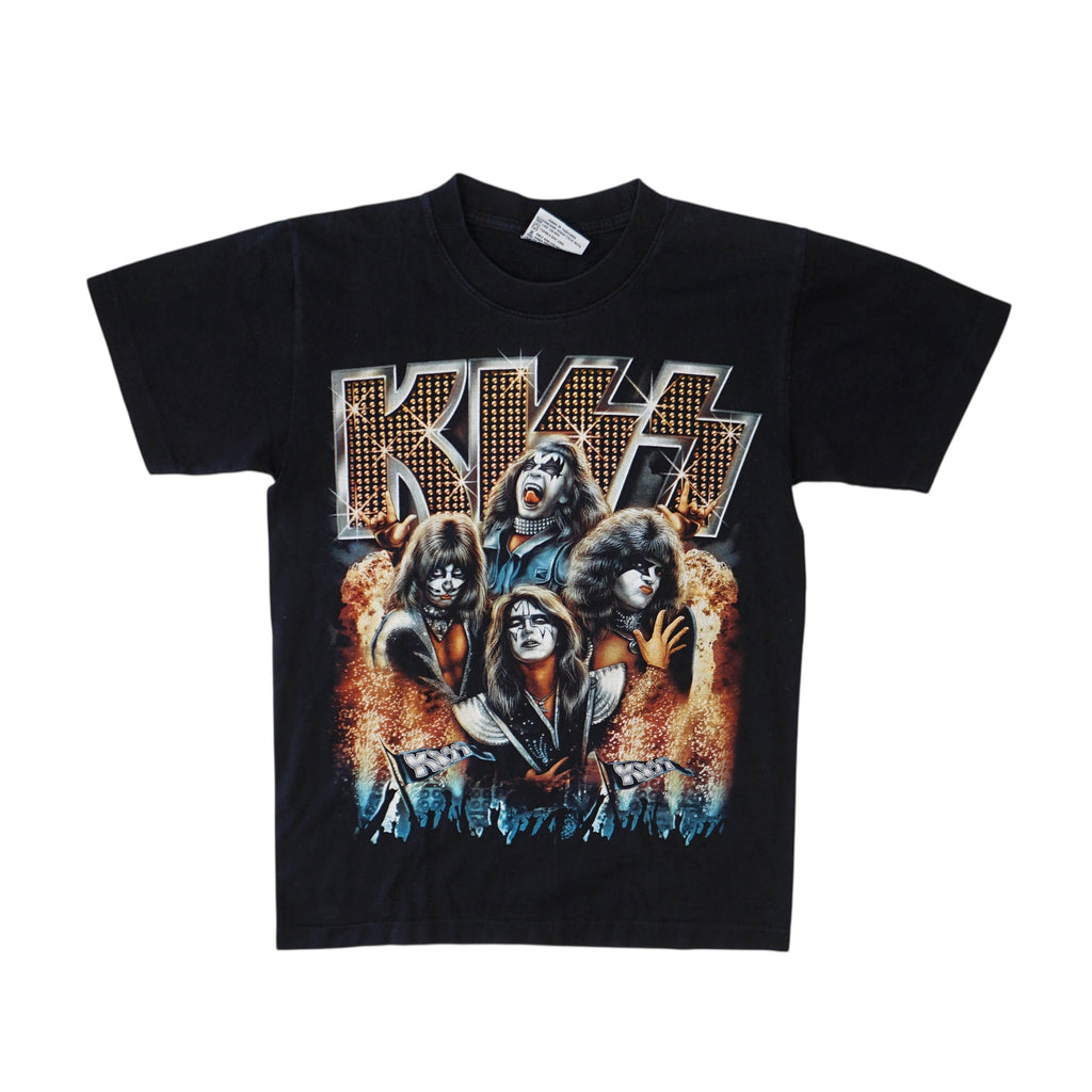 Kiss Винтидж Тениска с Графика