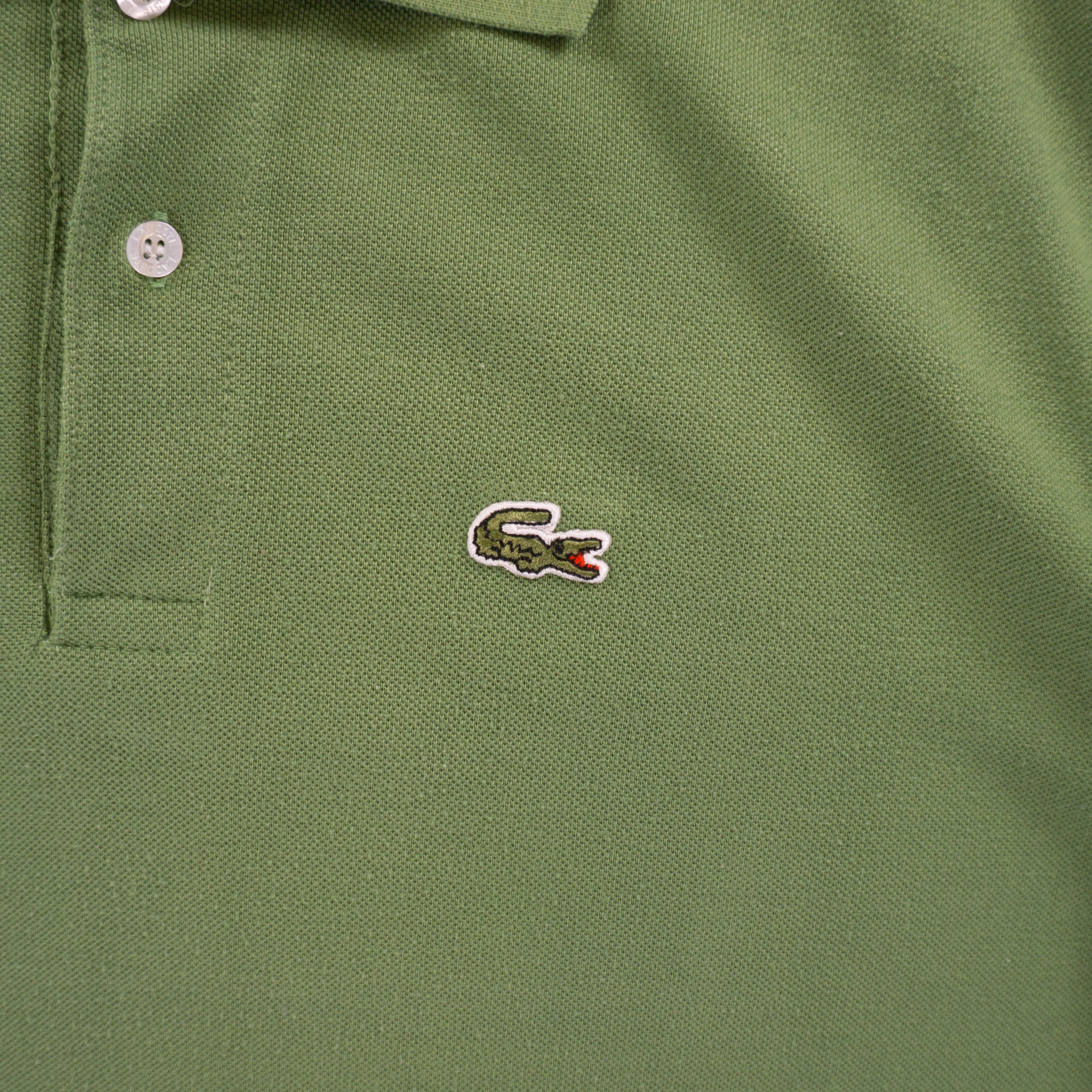 Lacoste Винтидж 2000те Зелена Тениска
