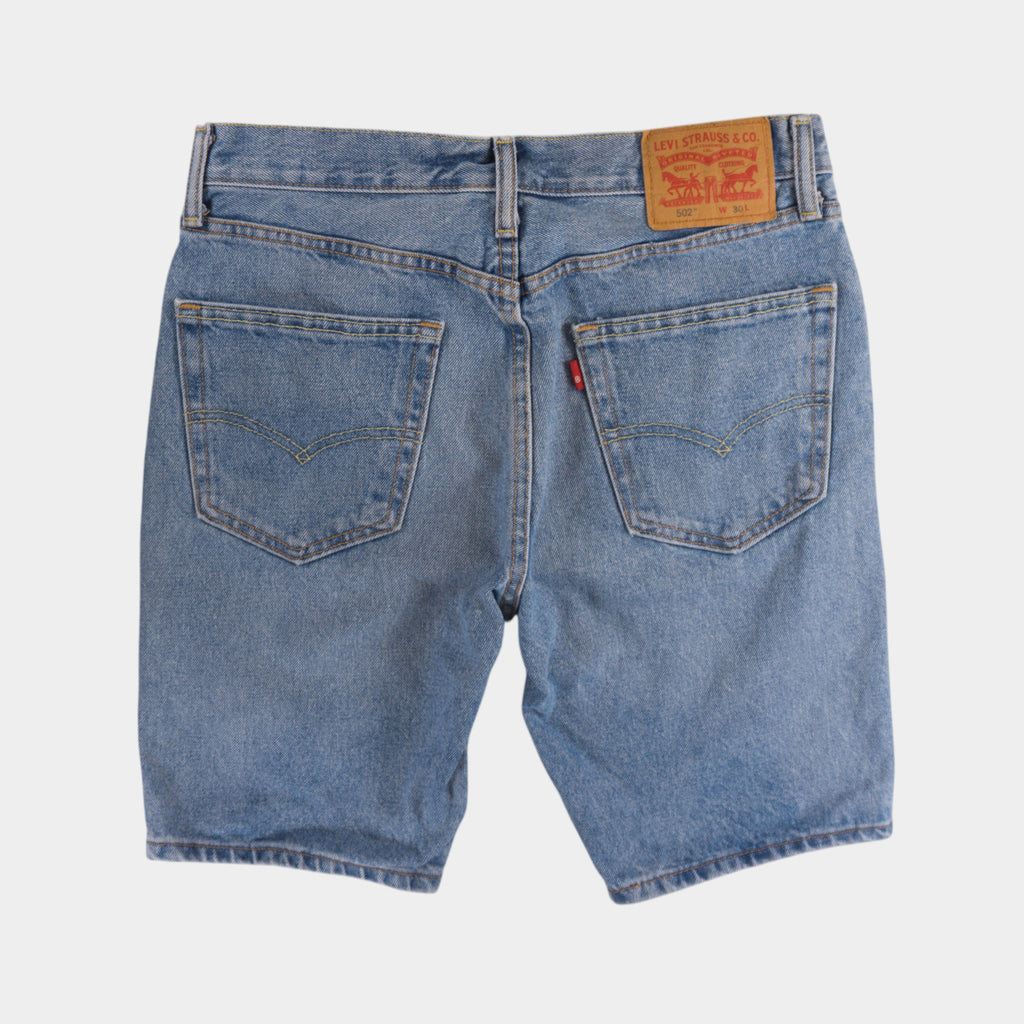 Levi's 502 Винтидж 2000-те Сини Къси Дънки