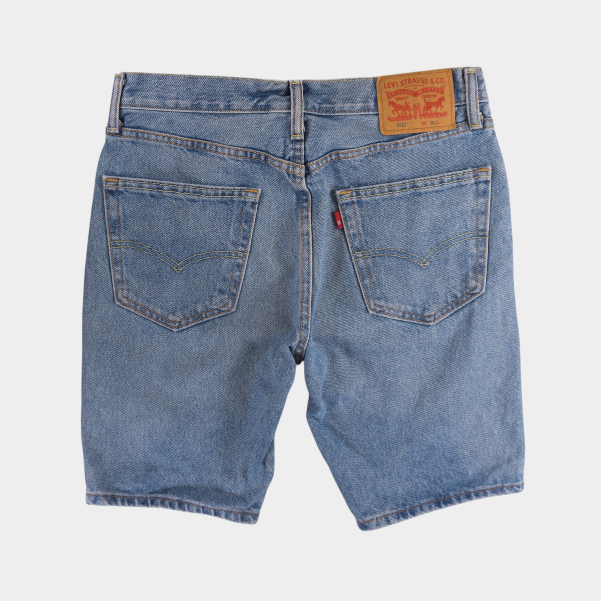 Levi's 502 Винтидж 2000-те Сини Къси Дънки
