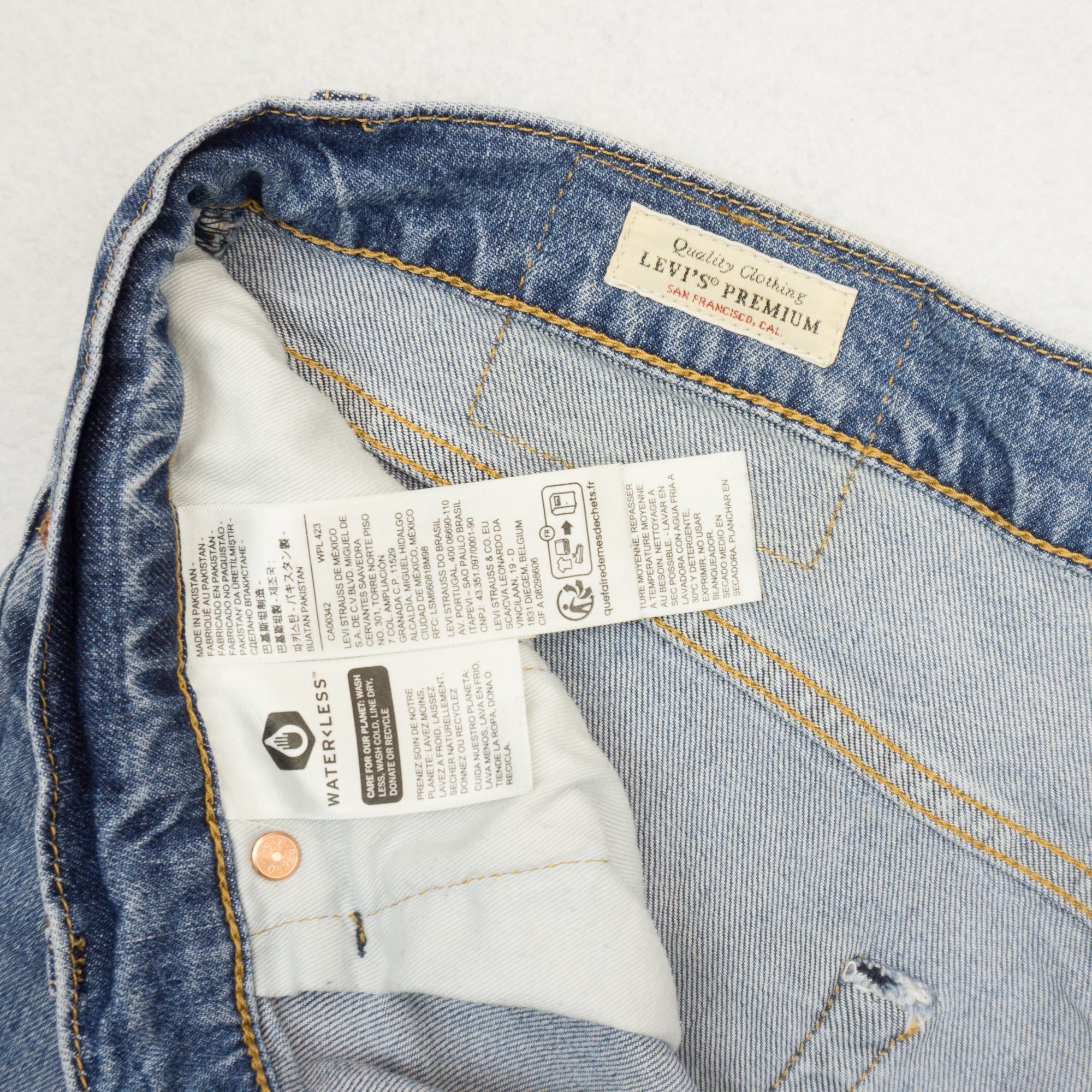 Levi's 511 Premium "Big E" Дънки