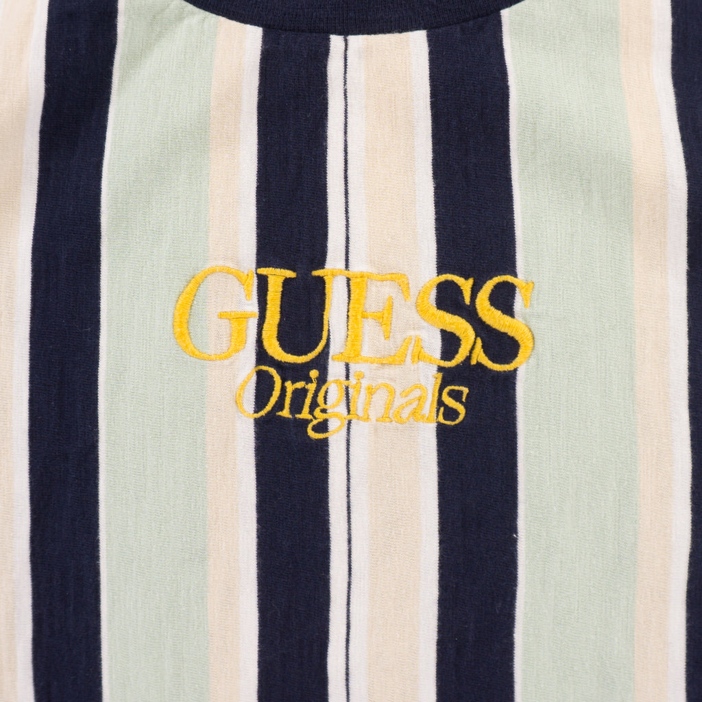 Guess Originals Винтидж 2000те Раирана Тениска