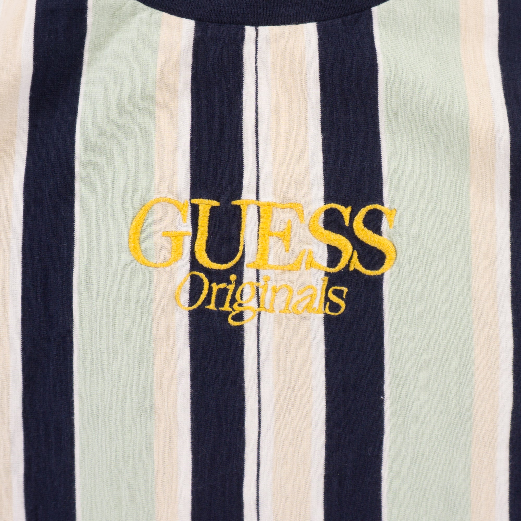 Guess Originals Винтидж 2000те Раирана Тениска