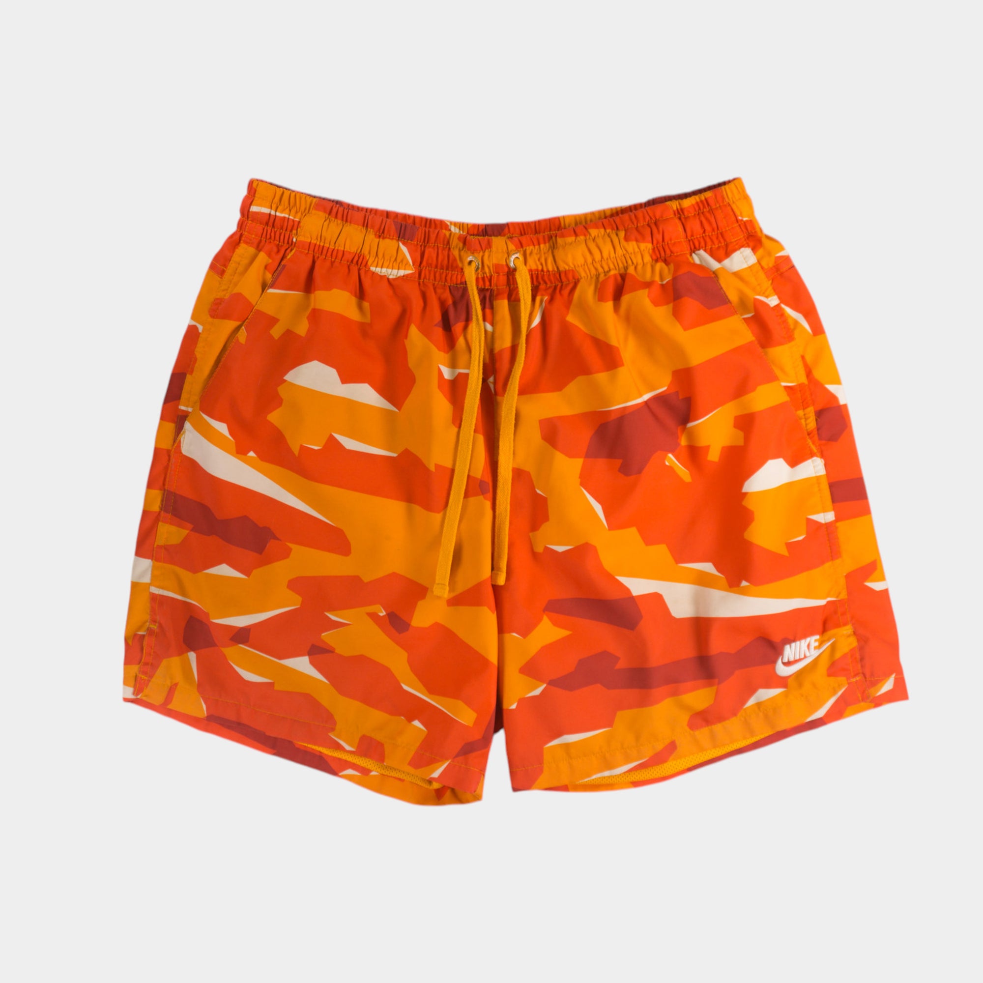 Nike Оранжеви Къси Панталони