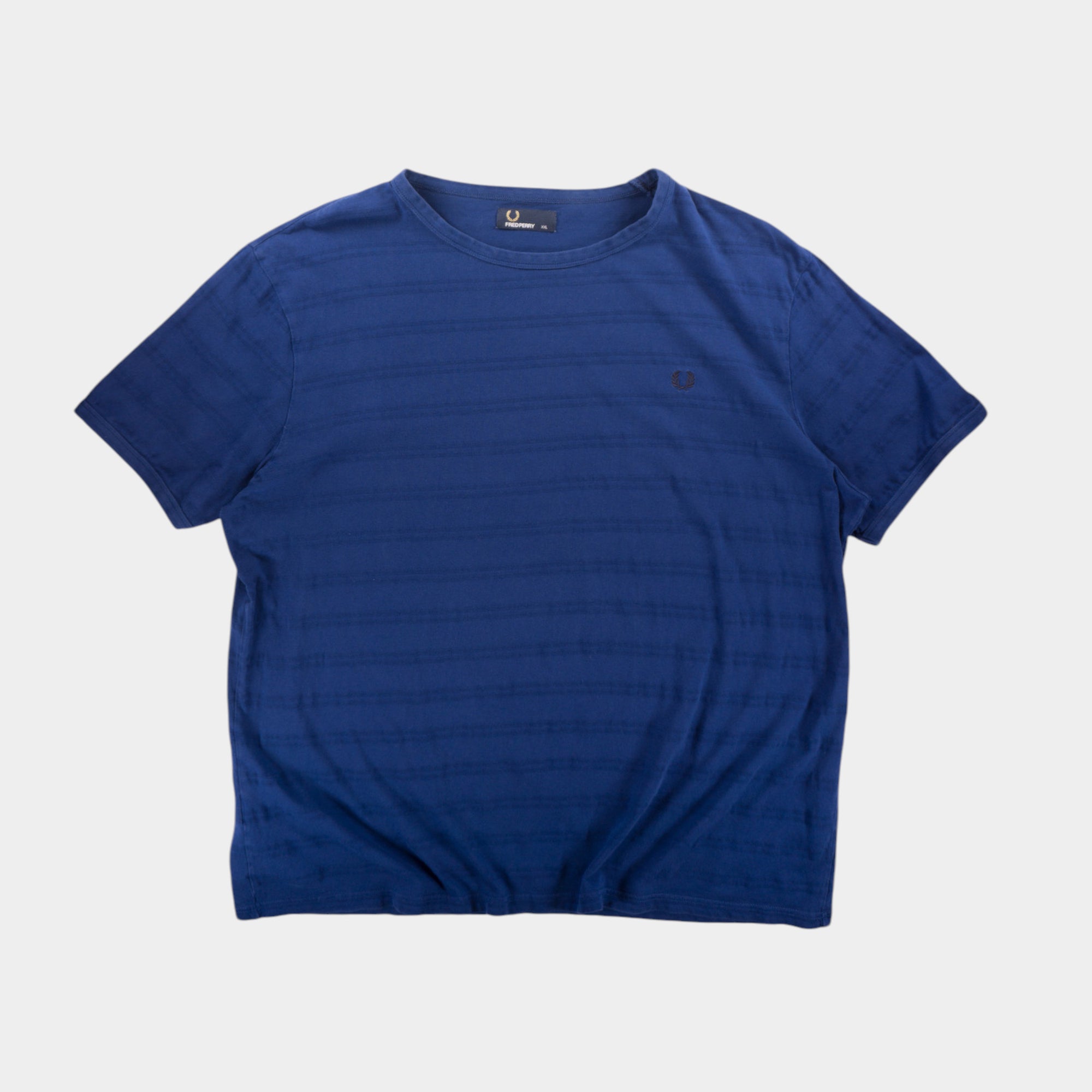 Fred Perry Синя Тениска