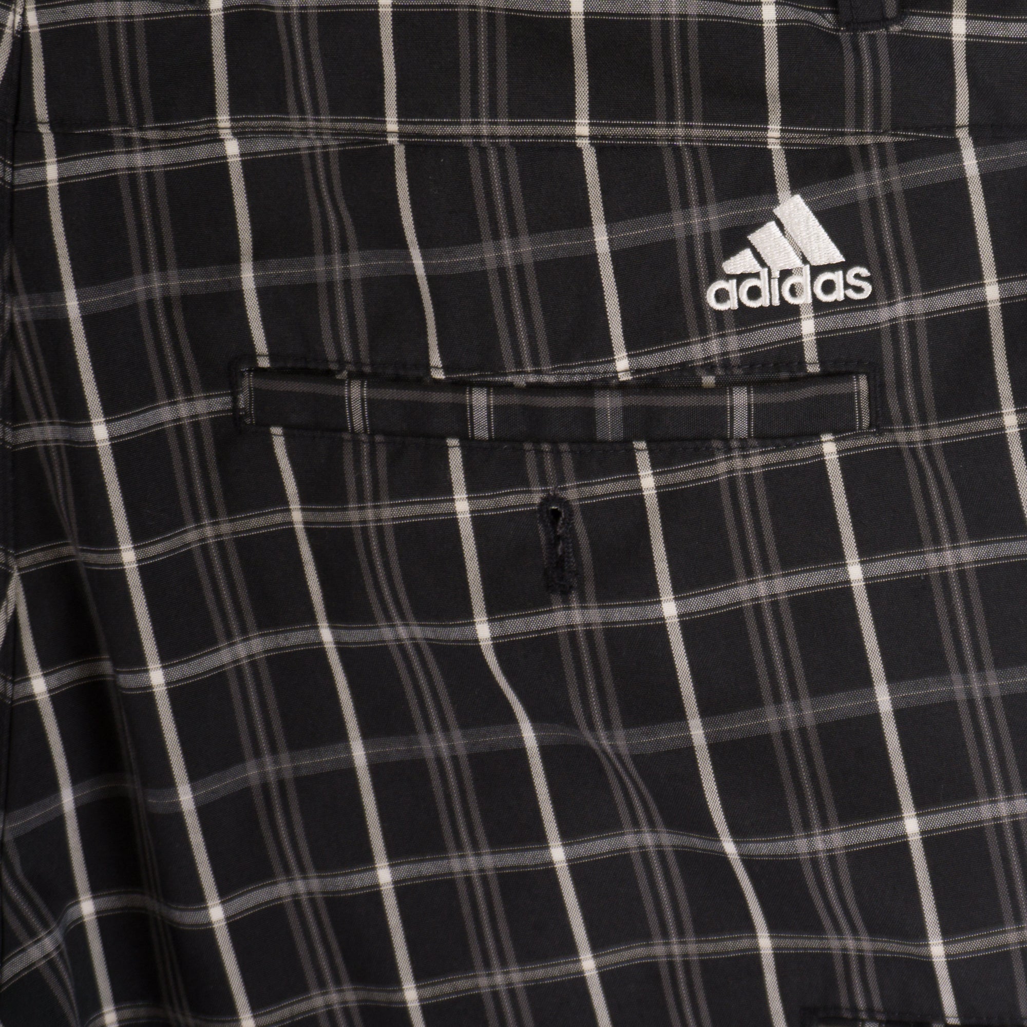 Adidas Черни Карирани Къси Панталони