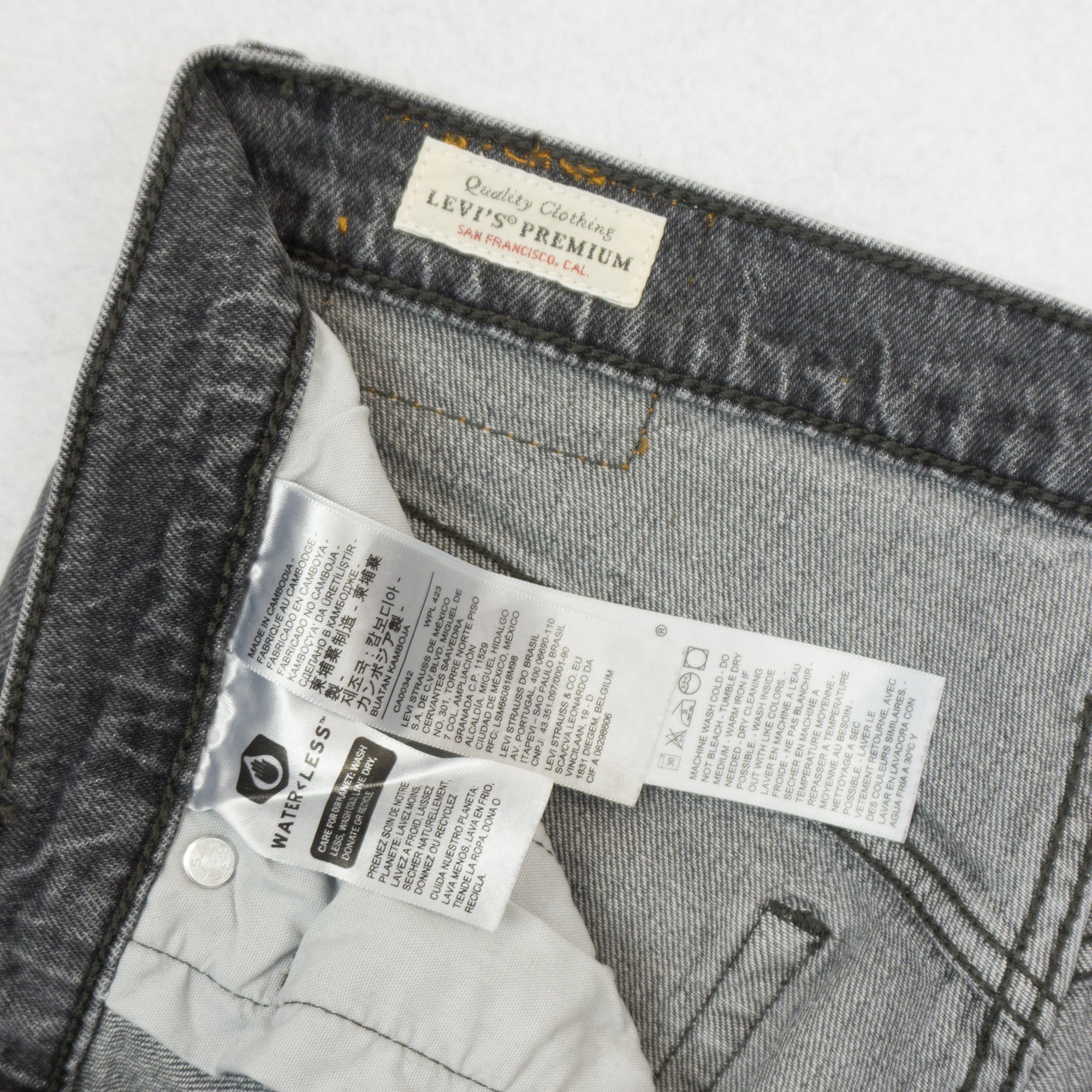 Levi's 501 S Premium "Big E" Дънки