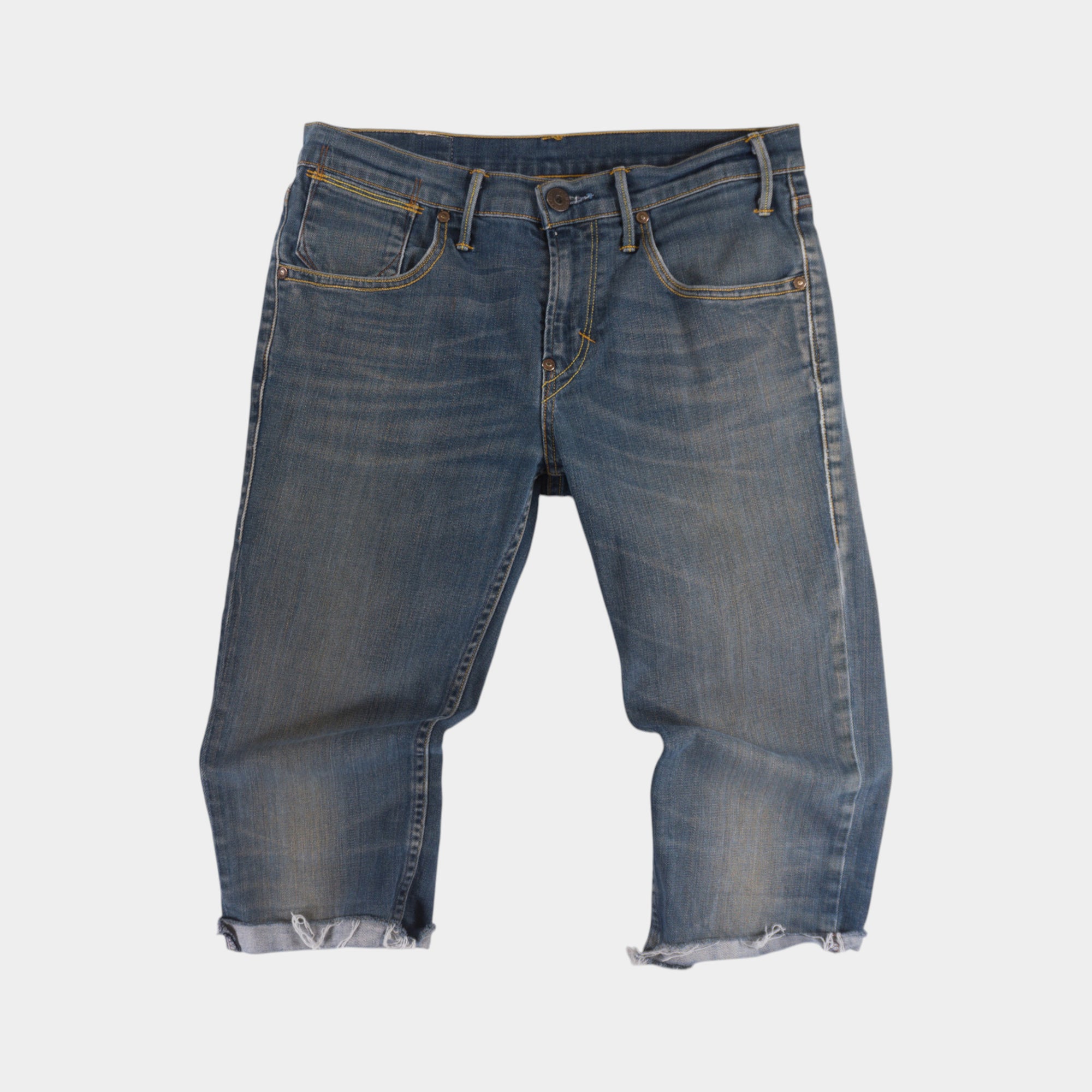 Levi's Винтидж 2000-те Сини 3/4 Къси Дънки