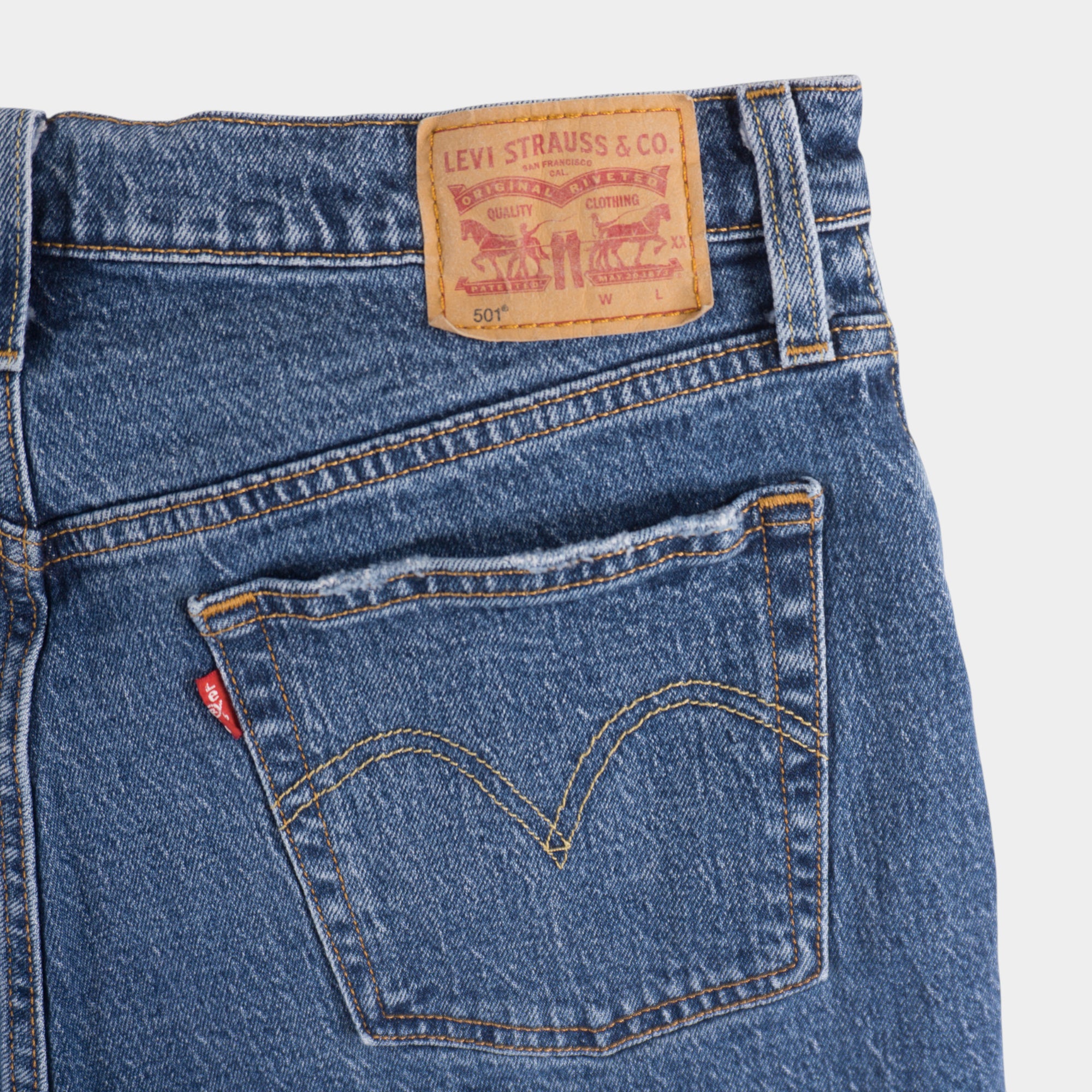 Levi's 501 Сини Къси Дънки