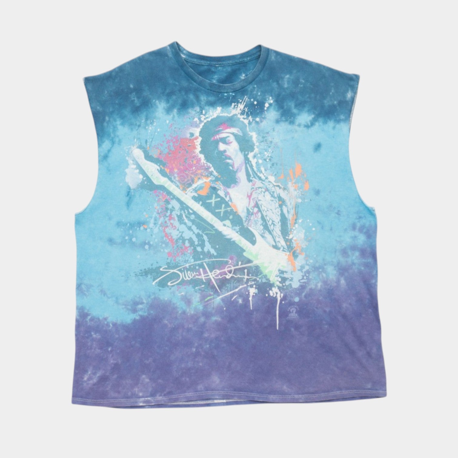 Jimi Hendrix Vintage Tie-Dye Потник с Графика