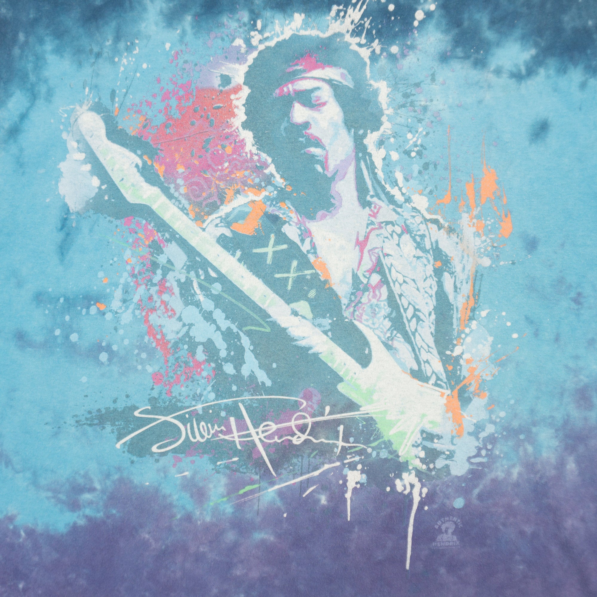 Jimi Hendrix Vintage Tie-Dye Потник с Графика