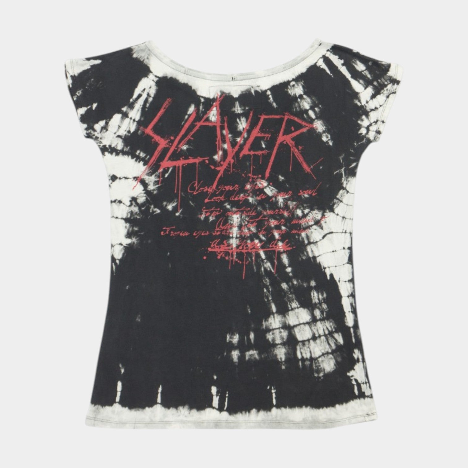 Slayer Y2K Тениска с Графика