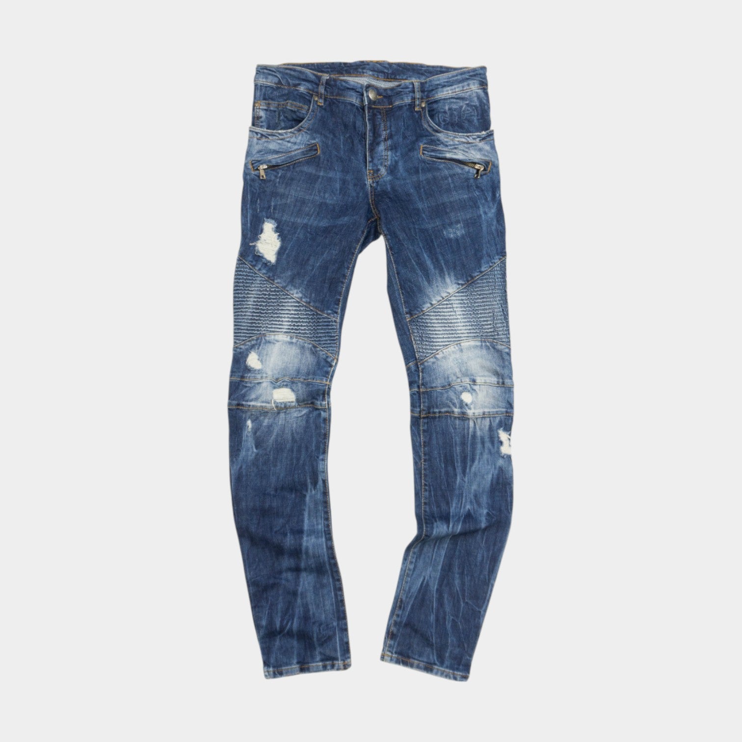 Balmain Vintage Biker Дънки