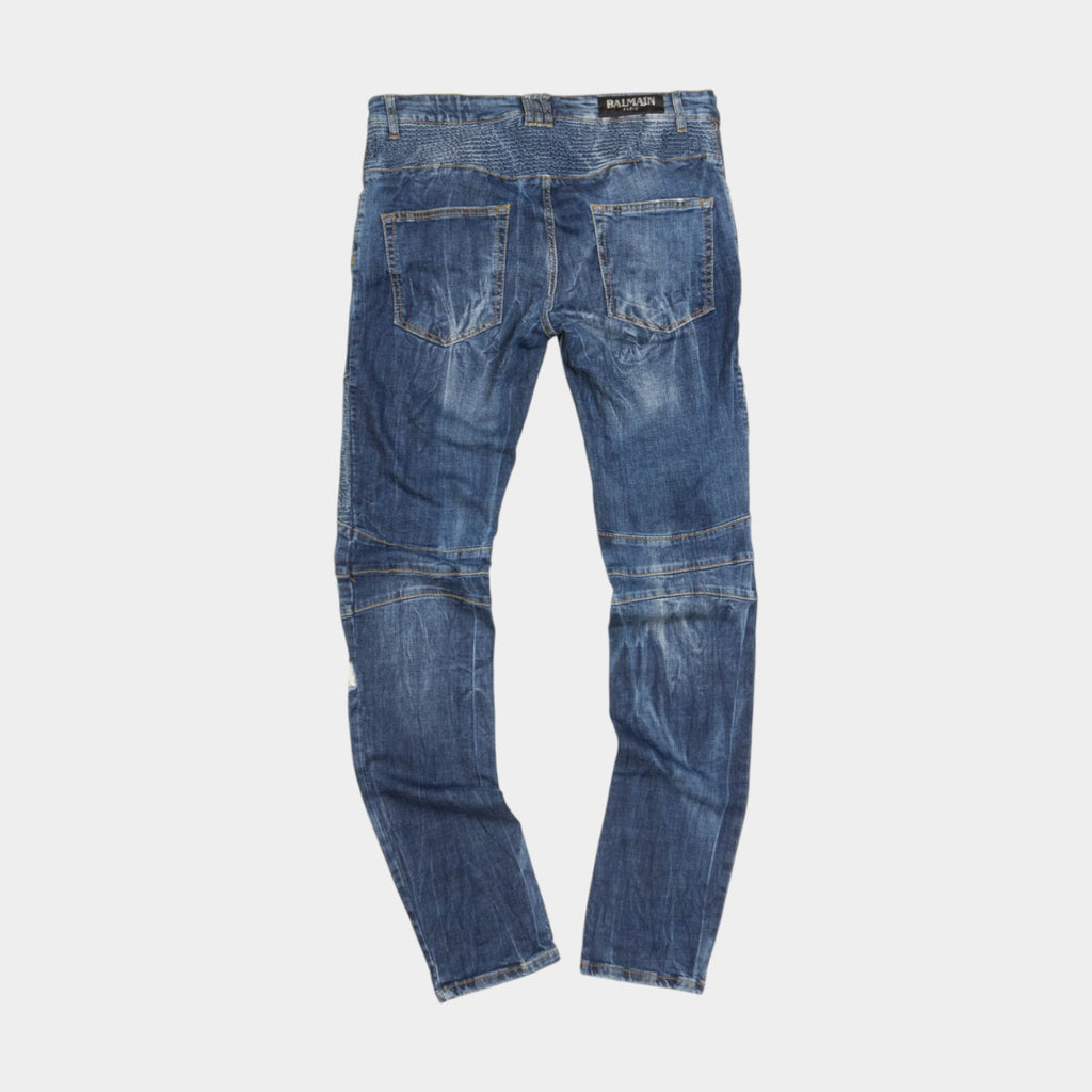 Balmain Vintage Biker Дънки