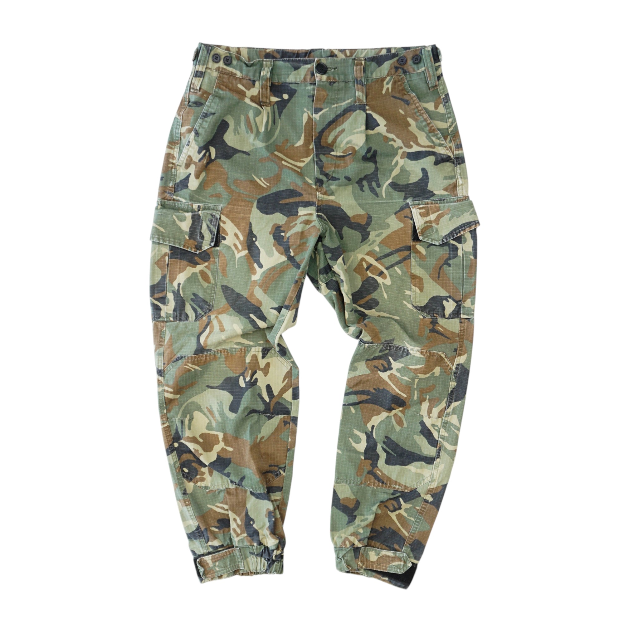 Винтидж Camouflage Cargo Панталони