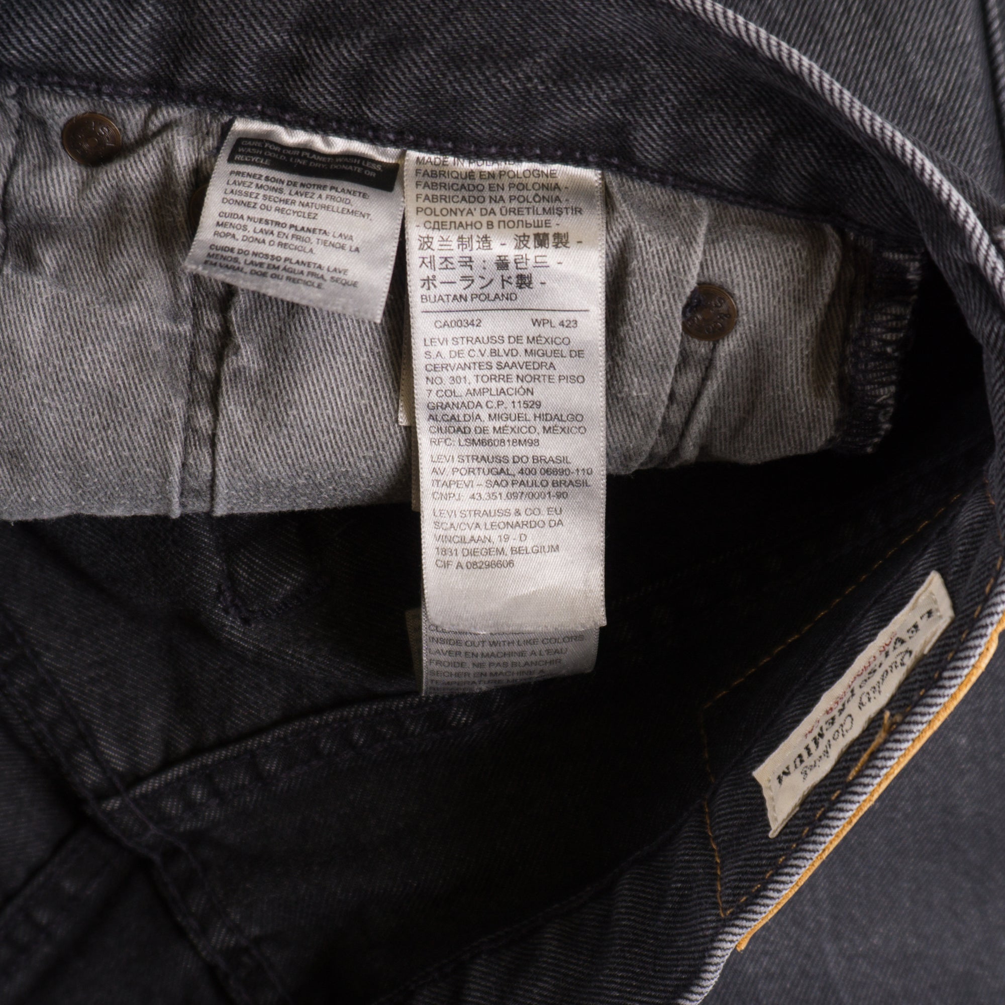 Levi's 501 Сиви Дънки