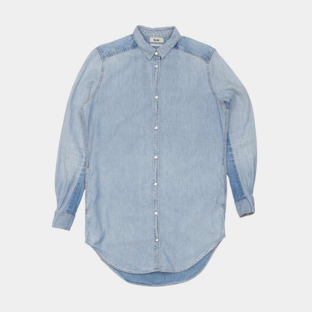 Acne Studios Дънкова Риза Рокля