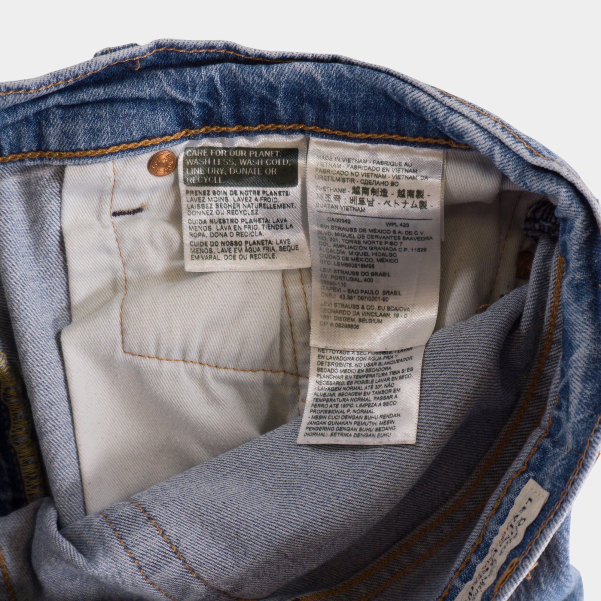 Levi’s 511 “Big E” Сини Дънки