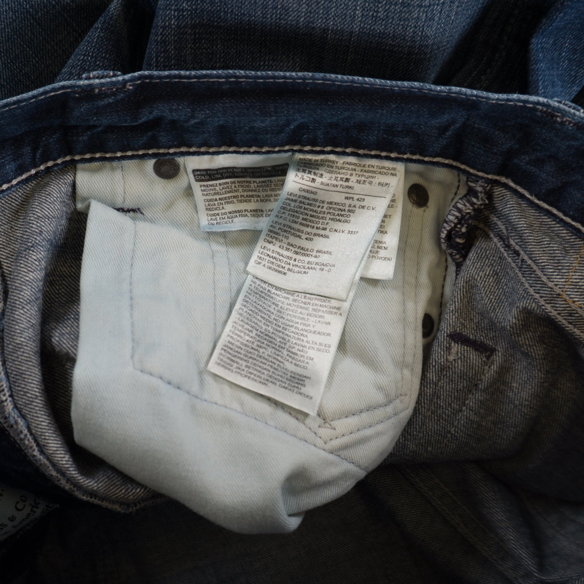 Levi's 527 Тъмно Сини Дънки