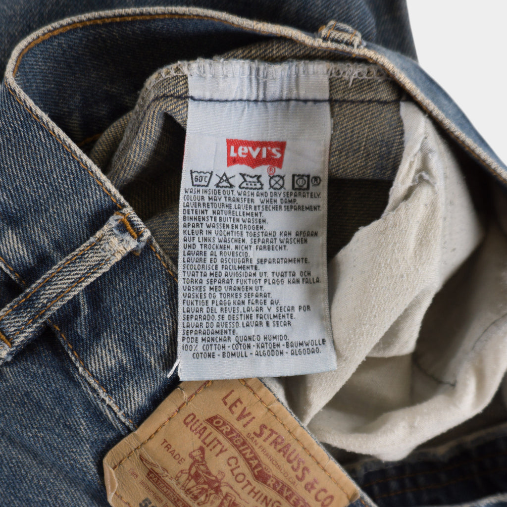 Levi's 501 Винтидж 90-те Сини Дънки