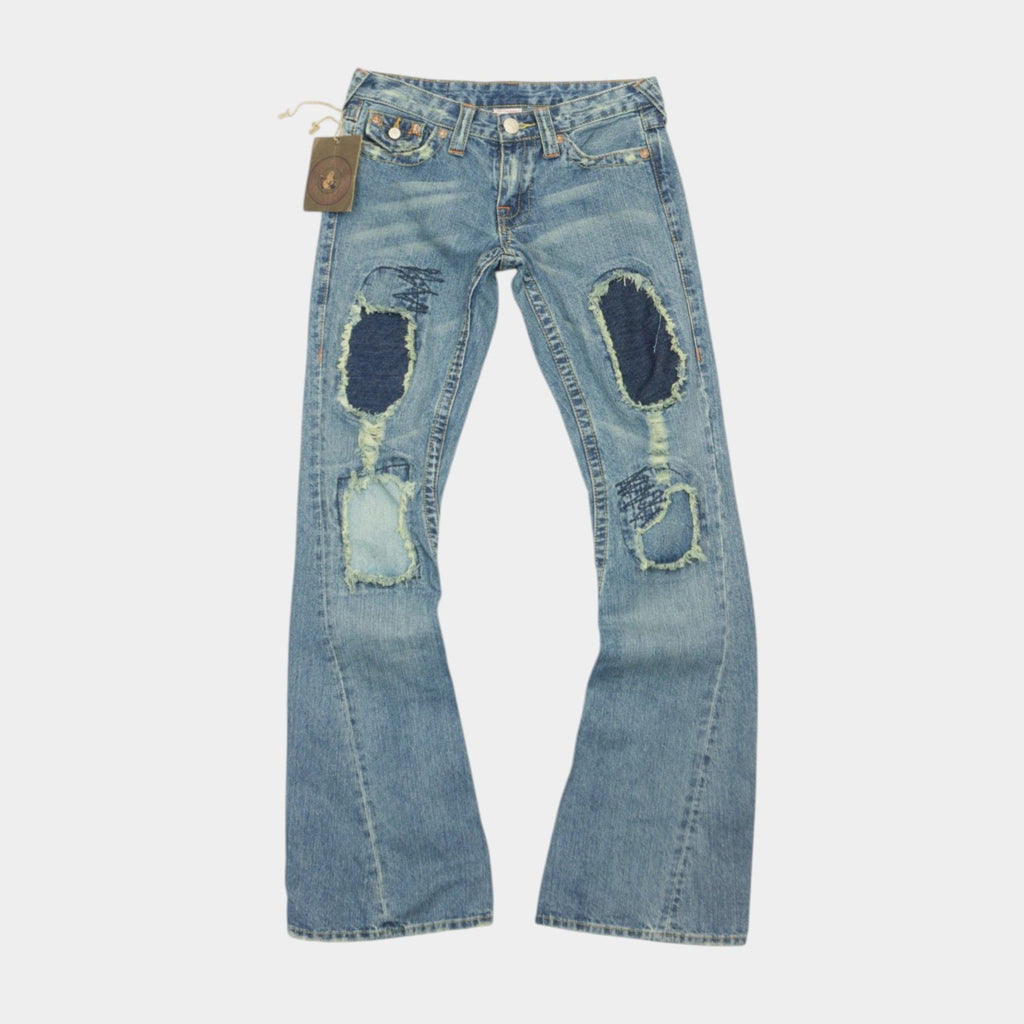 True Religion Y2K Разкроени Дънки