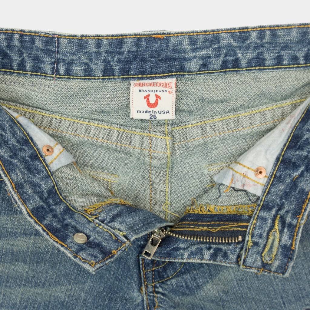True Religion Y2K Разкроени Дънки