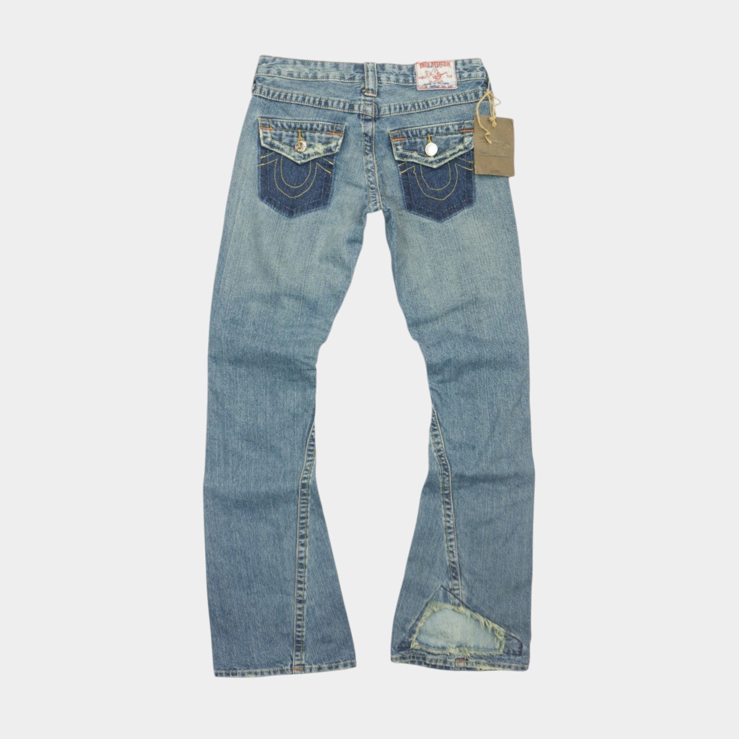 True Religion Y2K Разкроени Дънки