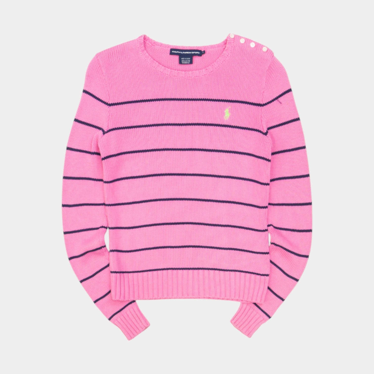 Ralph Lauren Sport Vintage Плетен Пуловер